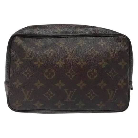 LOUIS VUITTON Monogram Trousse Toilette 23 Clutch Bag